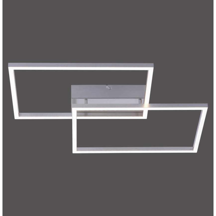 Leuchten Direkt 14017-55 - LED prigušiva plafonska svetiljka IVEN 2xLED/20W/230V + daljinski upravljač
