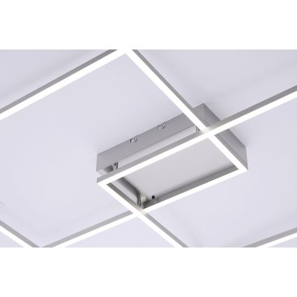 Leuchten Direkt 14017-55 - LED prigušiva plafonska svetiljka IVEN 2xLED/20W/230V + daljinski upravljač