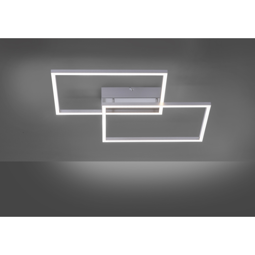Leuchten Direkt 14017-55 - LED prigušiva plafonska svetiljka IVEN 2xLED/20W/230V + daljinski upravljač