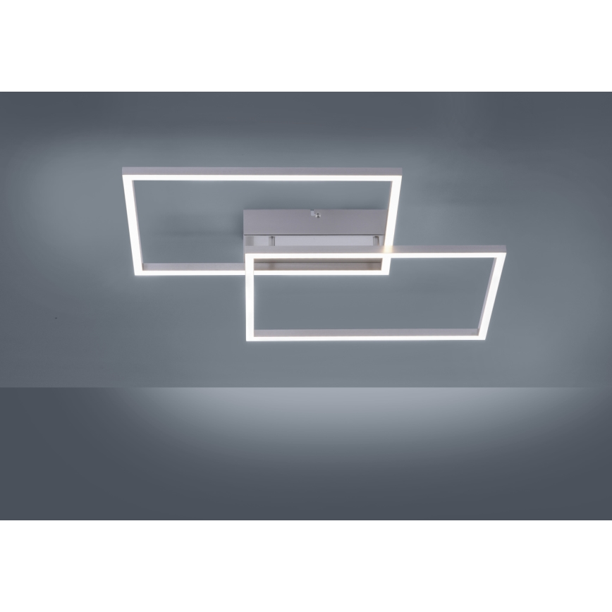 Leuchten Direkt 14017-55 - LED prigušiva plafonska svetiljka IVEN 2xLED/20W/230V + daljinski upravljač