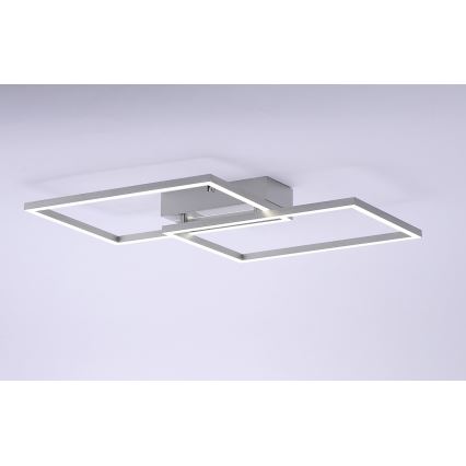 Leuchten Direkt 14018-55 - LED prigušiva plafonska lampa IVEN 2xLED/15W/230V + daljinski upravljač