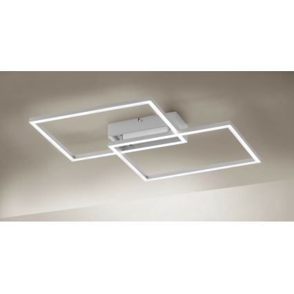 Leuchten Direkt 14018-55 - LED prigušiva plafonska lampa IVEN 2xLED/15W/230V + daljinski upravljač