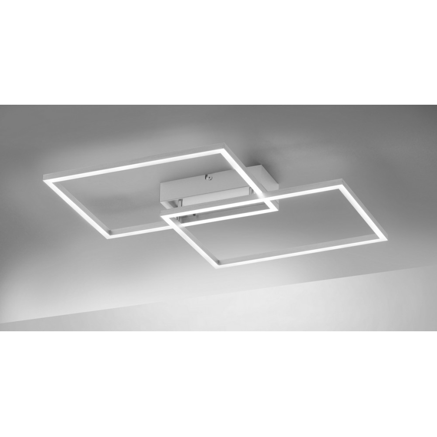 Leuchten Direkt 14018-55 - LED prigušiva plafonska lampa IVEN 2xLED/15W/230V + daljinski upravljač