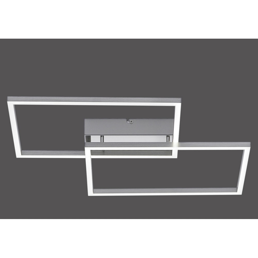 Leuchten Direkt 14018-55 - LED prigušiva plafonska lampa IVEN 2xLED/15W/230V + daljinski upravljač