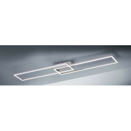 Leuchten Direkt 14019-55 - LED prigušiva nadgradna plafonjera IVEN 2xLED/20W/230V + daljinski upravljač
