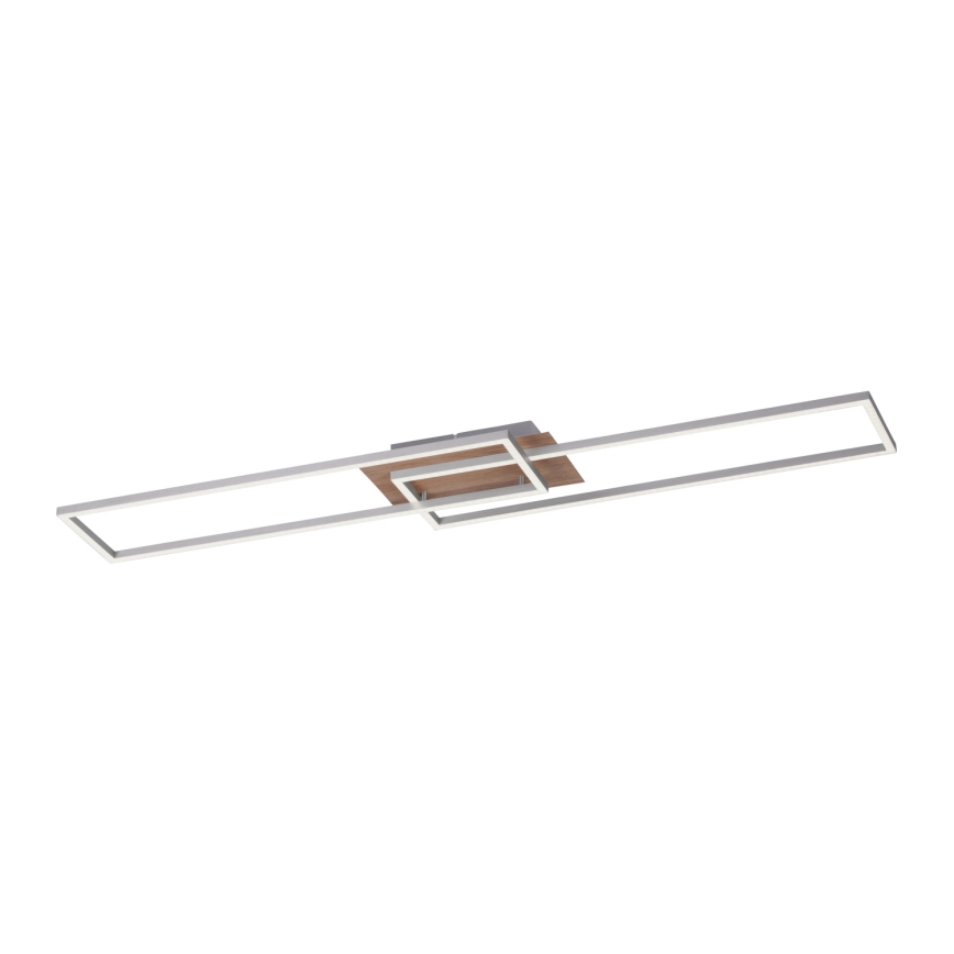Leuchten Direkt 14019-78 - LED prigušiva stropna svetiljka IVEN 2xLED/20W/230V + daljinski upravljač