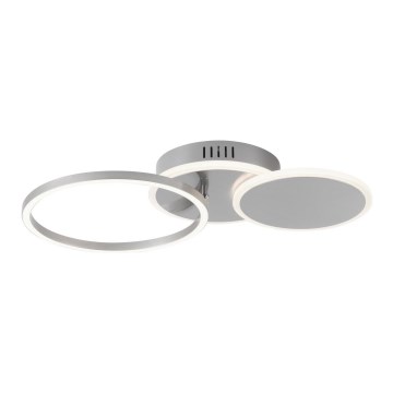 Leuchten Direkt 14116-55 - LED plafonsko svetlo SEVENT LED/25,5W/230V matni hrom