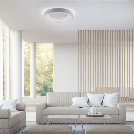 Leuchten Direkt 14326-16 - LED prigušiva plafonska svetiljka ANIKA LED/30W/230V + daljinsko upravljanje