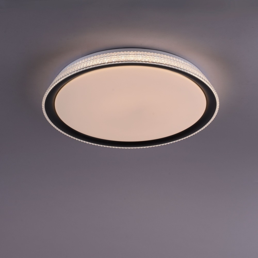 Leuchten Direkt 14339-21 - LED RGB prigušiva plafonska svetiljka KARI LED/37W/230V Tuya 2700-5000K + daljinski upravljač