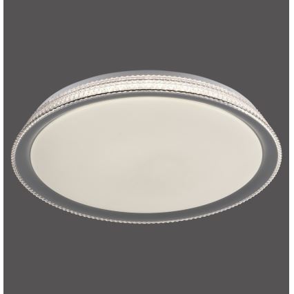 Leuchten Direkt 14339-21 - LED RGB prigušiva plafonska svetiljka KARI LED/37W/230V Tuya 2700-5000K + daljinski upravljač
