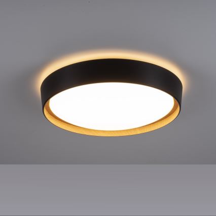 Leuchten Direkt 14347-18 - LED prigušiva svetiljka EMILIA LED/28,8W/230V crna