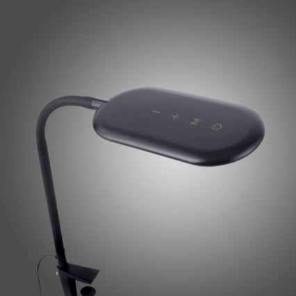 Leuchten Direkt 14404-18-LED prigušiva stona lampa sa klipom KELLY LED/7W/230V 3000/4000/6000K