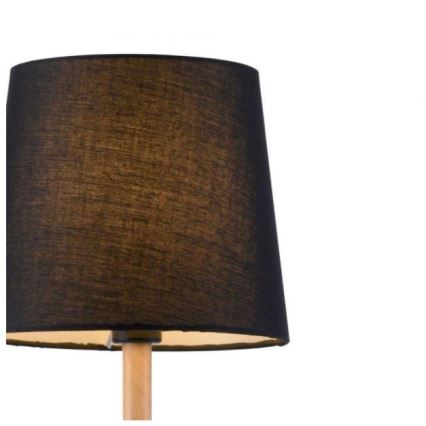 Leuchten Direkt 14423-18 - Stona lampa NIMA 1xE14/40W/230V crna