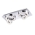 Leuchten Direkt 14521-17 - LED plafonsko svetlo TIM 2xLED/2,8W/230V + 2xLED/3,1W