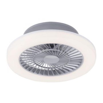 Leuchten Direkt 14645-55 - LED svetiljka sa ventilatorom LEONARD LED/27W/230V
