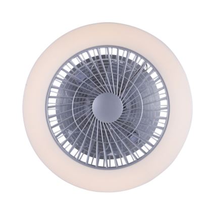 Leuchten Direkt 14645-55 - LED svetiljka sa ventilatorom LEONARD LED/27W/230V