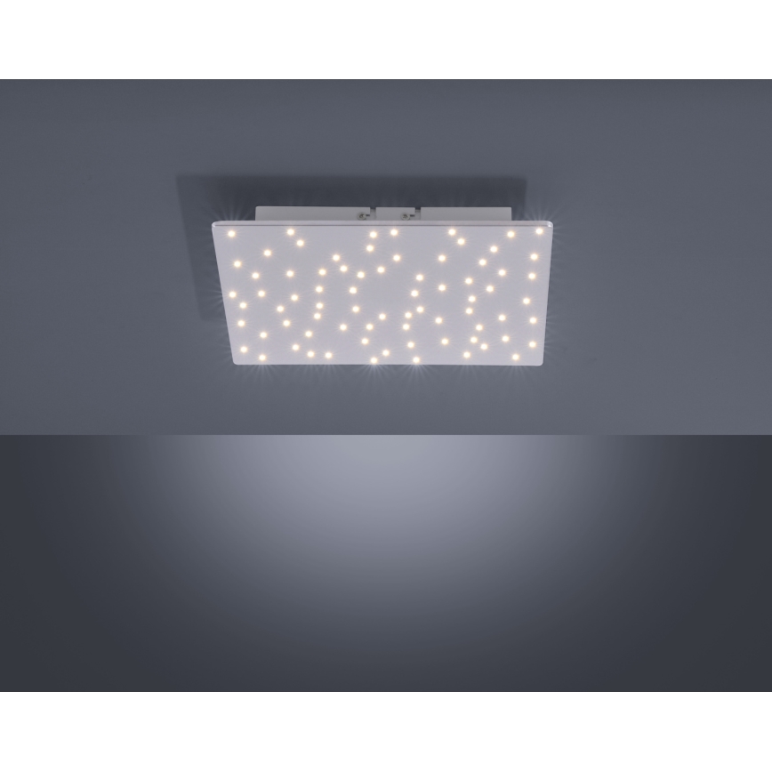 Leuchten Direkt 14670-55 - prigušiva plafonska svetiljka SPARKLE LED/12W/230V + daljinski upravljač
