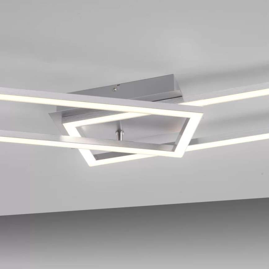 Leuchten Direkt 14691-55 - LED prigušiva plafonska lampa IVEN 2xLED/18W/230V