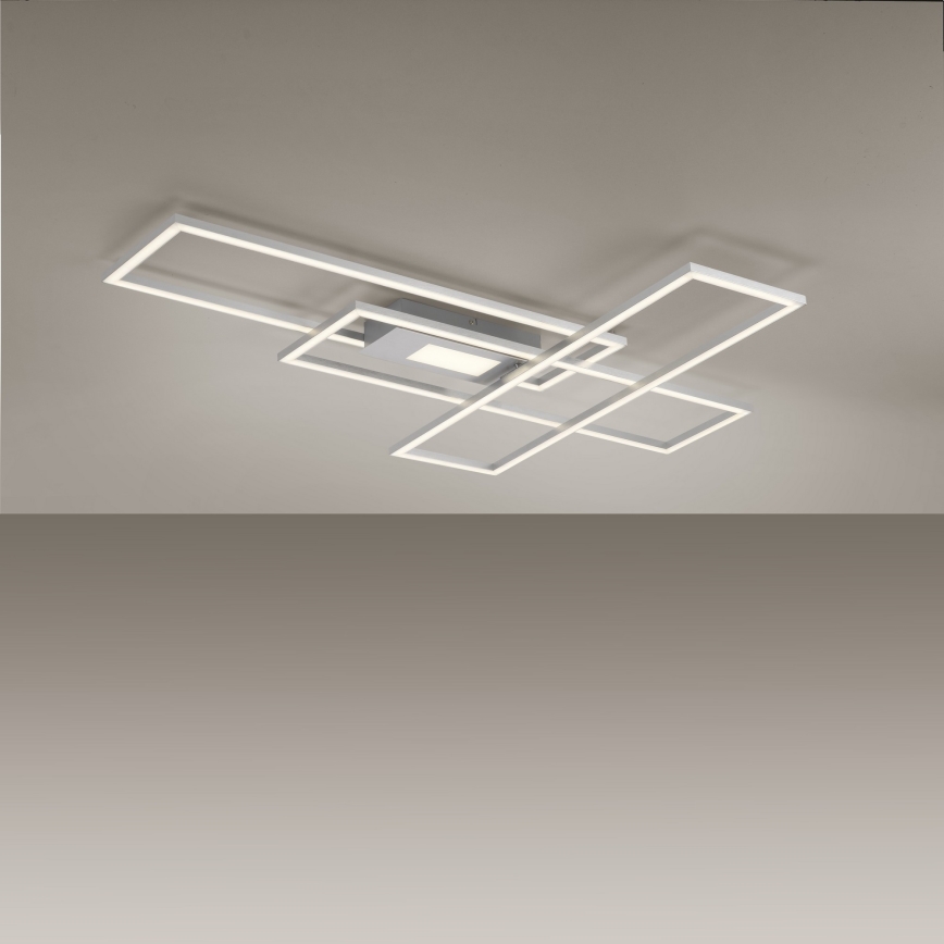 Leuchten Direkt 14693-55 - LED prigušiva stropna svetiljka ASMIN LED/48W/230V + daljinski upravljač