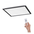 Leuchten Direkt 14755-18 - LED prigušiva plafonska svetiljka FLAT LED/28W/230V 2700-5000 + daljinski upravljač