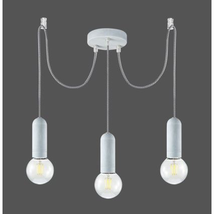 Leuchten Direkt 14776-22 - Luster na sajli TURN ME 3xE27/60W/230V u obliku pauka