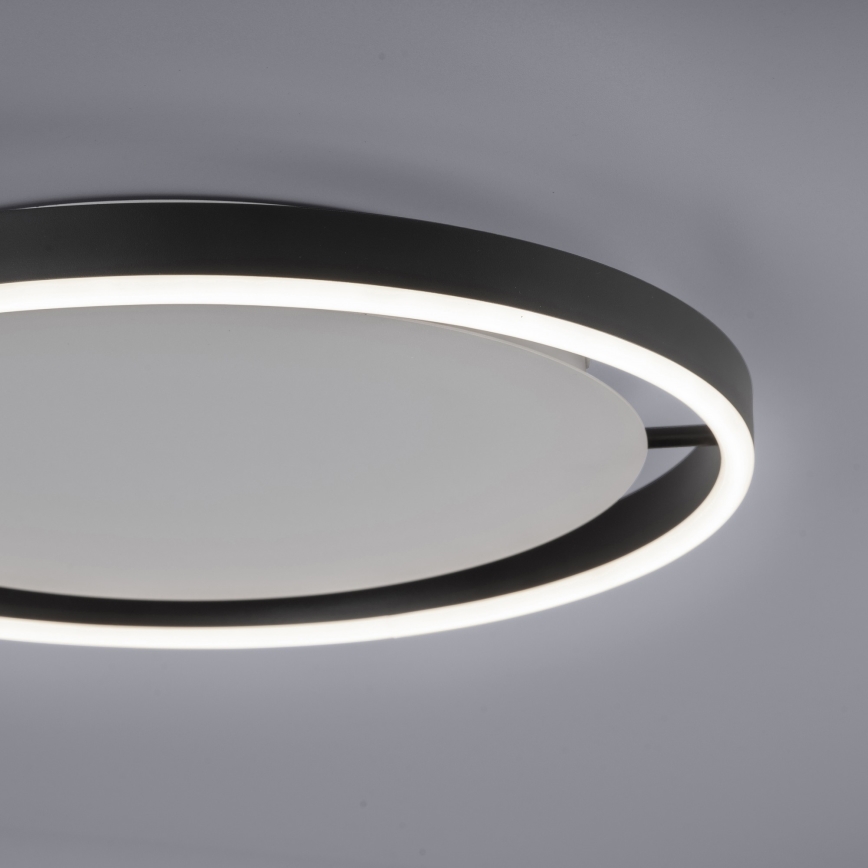 Leuchten Direkt 15391-13 - LED prigušiva stropna svetiljka RITUS LED/20W/230V crna