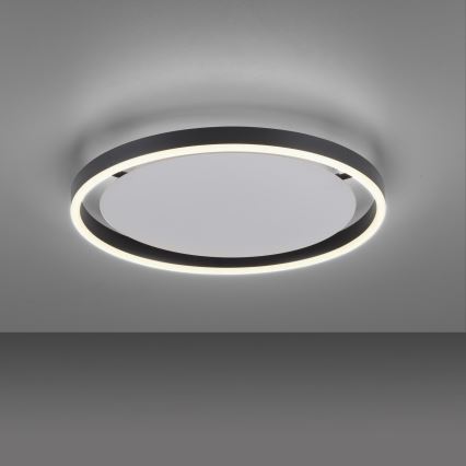 Leuchten Direkt 15391-13 - LED prigušiva stropna svetiljka RITUS LED/20W/230V crna