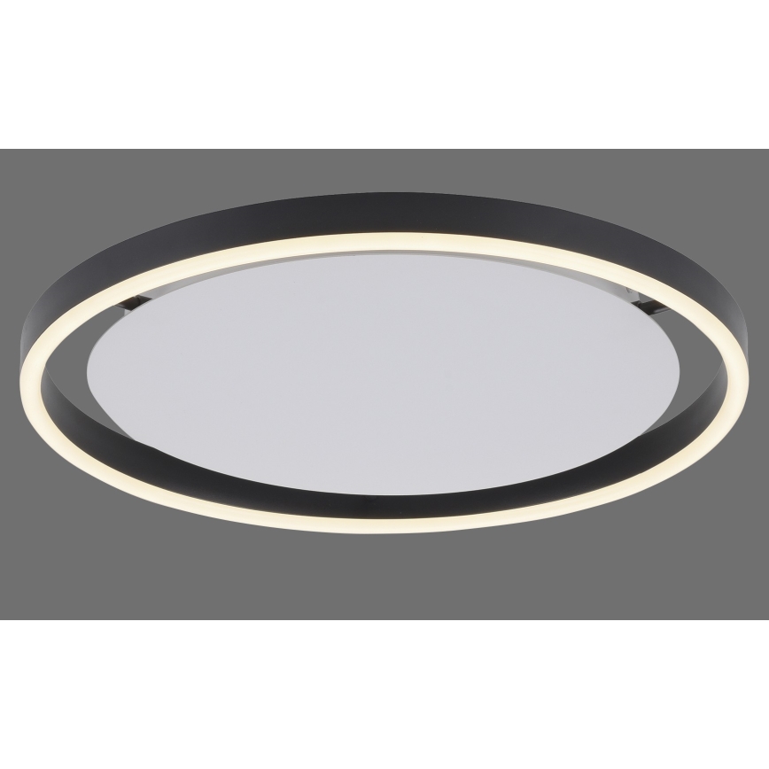 Leuchten Direkt 15391-13 - LED prigušiva stropna svetiljka RITUS LED/20W/230V crna