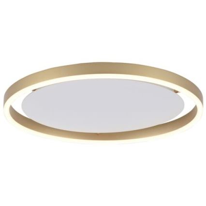 Leuchten Direkt 15391-60 - prigušiva LED stropna svetiljka RITUS LED/20W/230V mesing