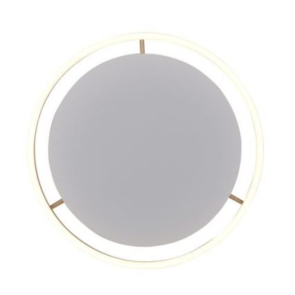 Leuchten Direkt 15391-60 - prigušiva LED stropna svetiljka RITUS LED/20W/230V mesing