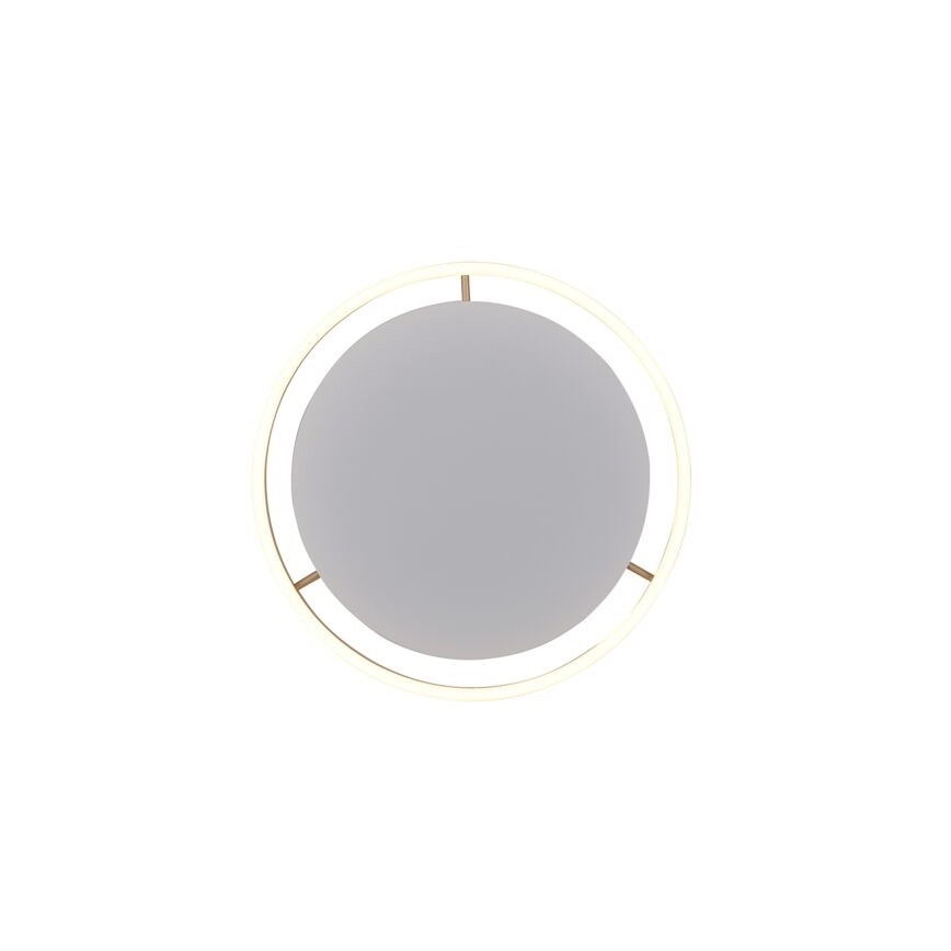 Leuchten Direkt 15391-60 - prigušiva LED stropna svetiljka RITUS LED/20W/230V mesing