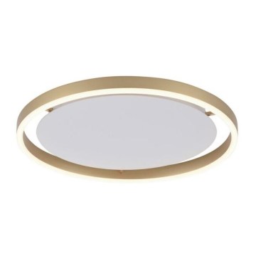Leuchten Direkt 15391-60 - prigušiva LED stropna svetiljka RITUS LED/20W/230V mesing