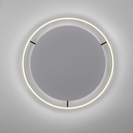 Leuchten Direkt 15392-13 - LED prigušiva plafonska svetiljka RITUS LED/28W/230V crna