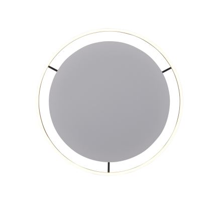 Leuchten Direkt 15392-13 - LED prigušiva plafonska svetiljka RITUS LED/28W/230V crna