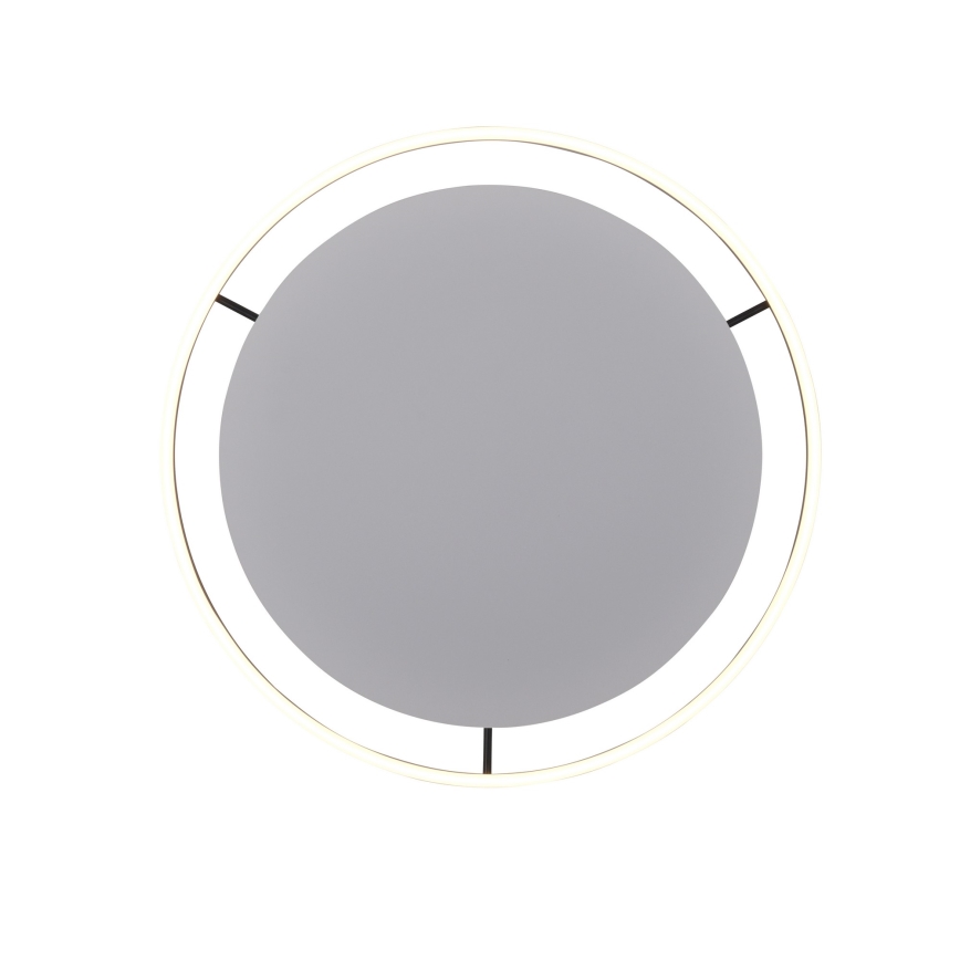 Leuchten Direkt 15392-13 - LED prigušiva plafonska svetiljka RITUS LED/30W/230V crna