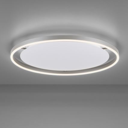 Leuchten Direkt 15392-95 - LED prigušiva stropna svetiljka RITUS LED/30W/230V matni hrom