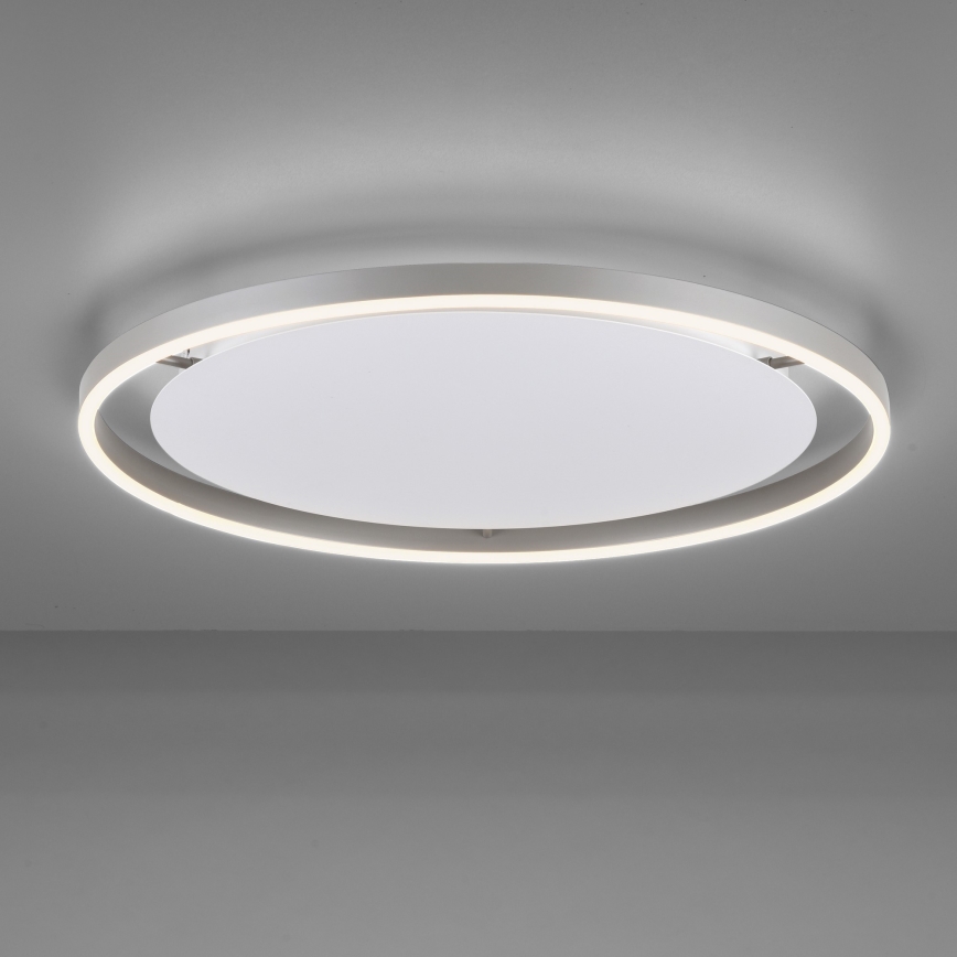 Leuchten Direkt 15392-95 - LED prigušiva stropna svetiljka RITUS LED/30W/230V matni hrom