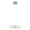 Leuchten Direkt 15393-95 - LED luster na sajli RITUS LED/20W/230V, mat hrom, sa prigušiva