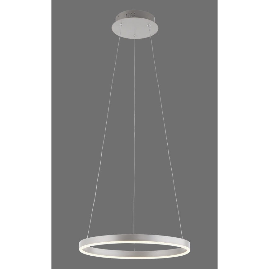 Leuchten Direkt 15393-95 - LED luster na sajli RITUS LED/20W/230V, mat hrom, sa prigušiva