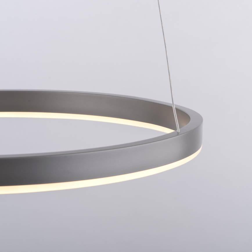 Leuchten Direkt 15393-95 - LED luster na sajli RITUS LED/20W/230V, mat hrom, sa prigušiva