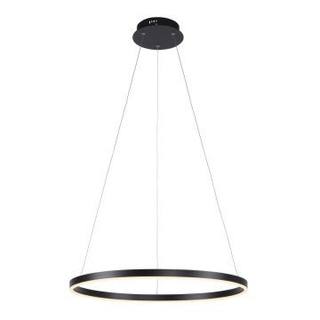 Leuchten Direkt 15394-13 - LED prigušiva viseći luster na sajli RITUS LED/30W/230V crna