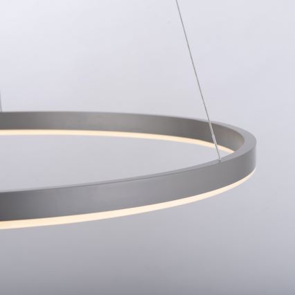 Leuchten Direkt 15394-95 - RITUS LED luster na sajli sa prigušivačem LED/30W/230V, matni hrom