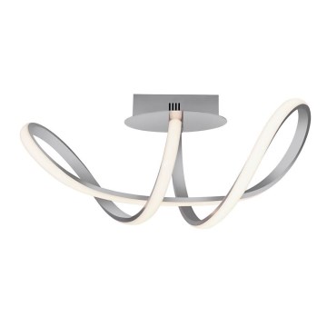 Leuchten Direkt 15403-95 - LED prigušiva plafonski luster MARIA LED/16W/230V matni hrom