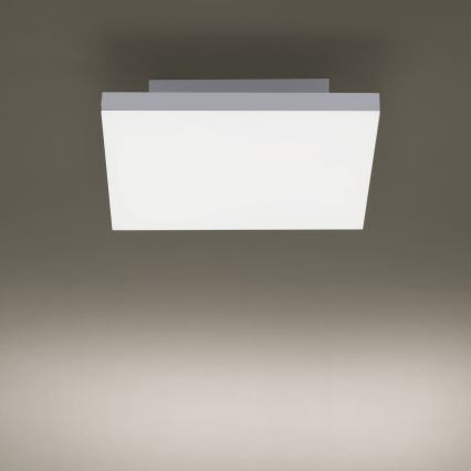 Leuchten Direkt 15550-16 - LED prigušiva plafonska svetiljka CANVAS LED/17W/230V + daljinski upravljač