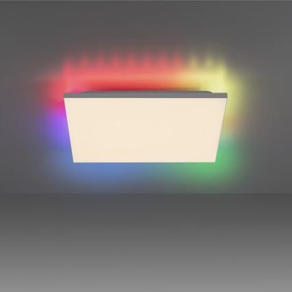 Leuchten Direkt 15561-16 - LED RGB prigušiva stropno svetlo CONRAD LED/27W/230V + daljinski upravljač