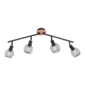 Leuchten Direkt 15924-79 - Spot svetiljka EUGEN 4xE14/40W/230V hrast