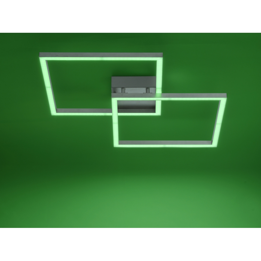Leuchten Direkt 16429-55 - LED RGB prigušiva plafonska lampa LOLA 2xLED/12,5W/230V Tuya + daljinski upravljač