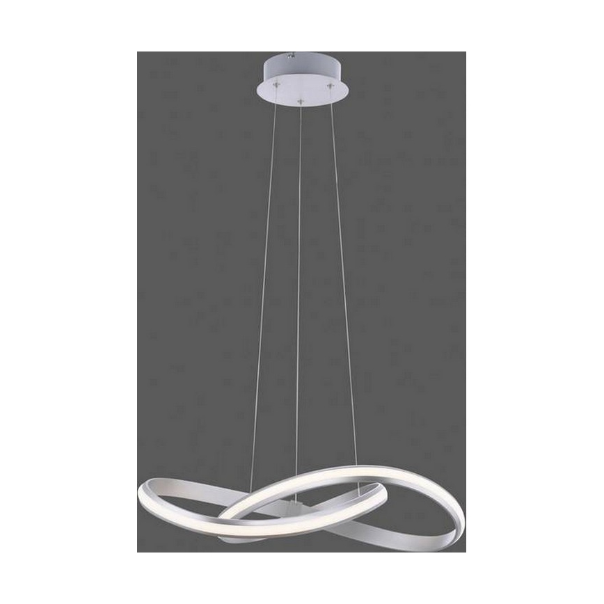 Leuchten Direkt 18432-55 - LED RGB prigušiva viseći luster na sajli MELINDA LED/28W/230V + daljinski upravljač