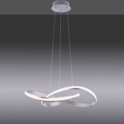 Leuchten Direkt 18432-55 - LED RGB prigušiva viseći luster na sajli MELINDA LED/28W/230V + daljinski upravljač