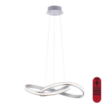 Leuchten Direkt 18432-55 - LED RGB prigušiva viseći luster na sajli MELINDA LED/28W/230V + daljinski upravljač